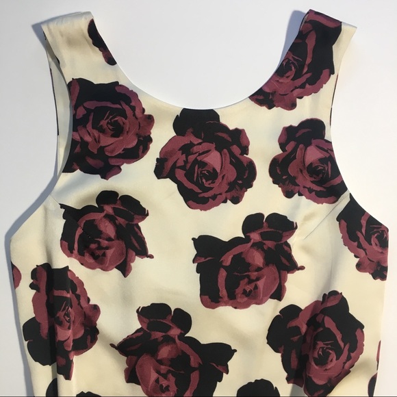 Kensie Rose Print Dress - Picture 4 of 4